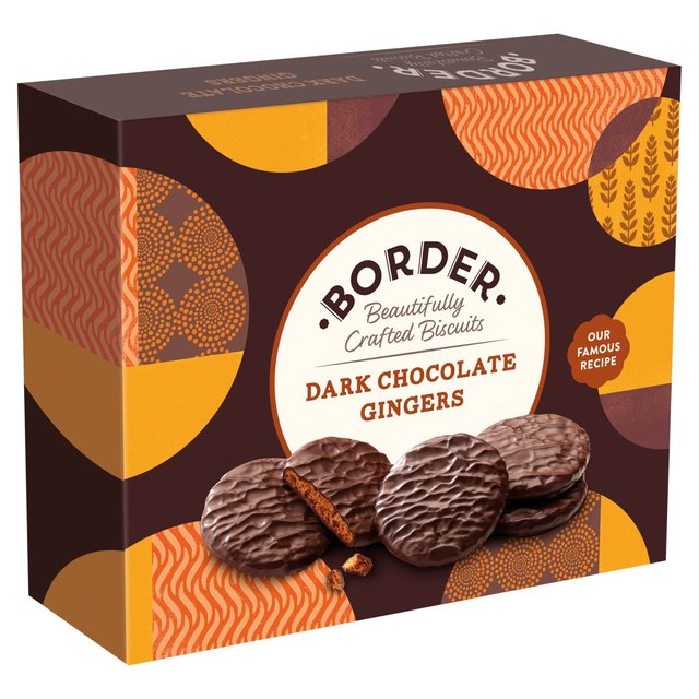 Border Biscuits Dark Chocolate Gingers